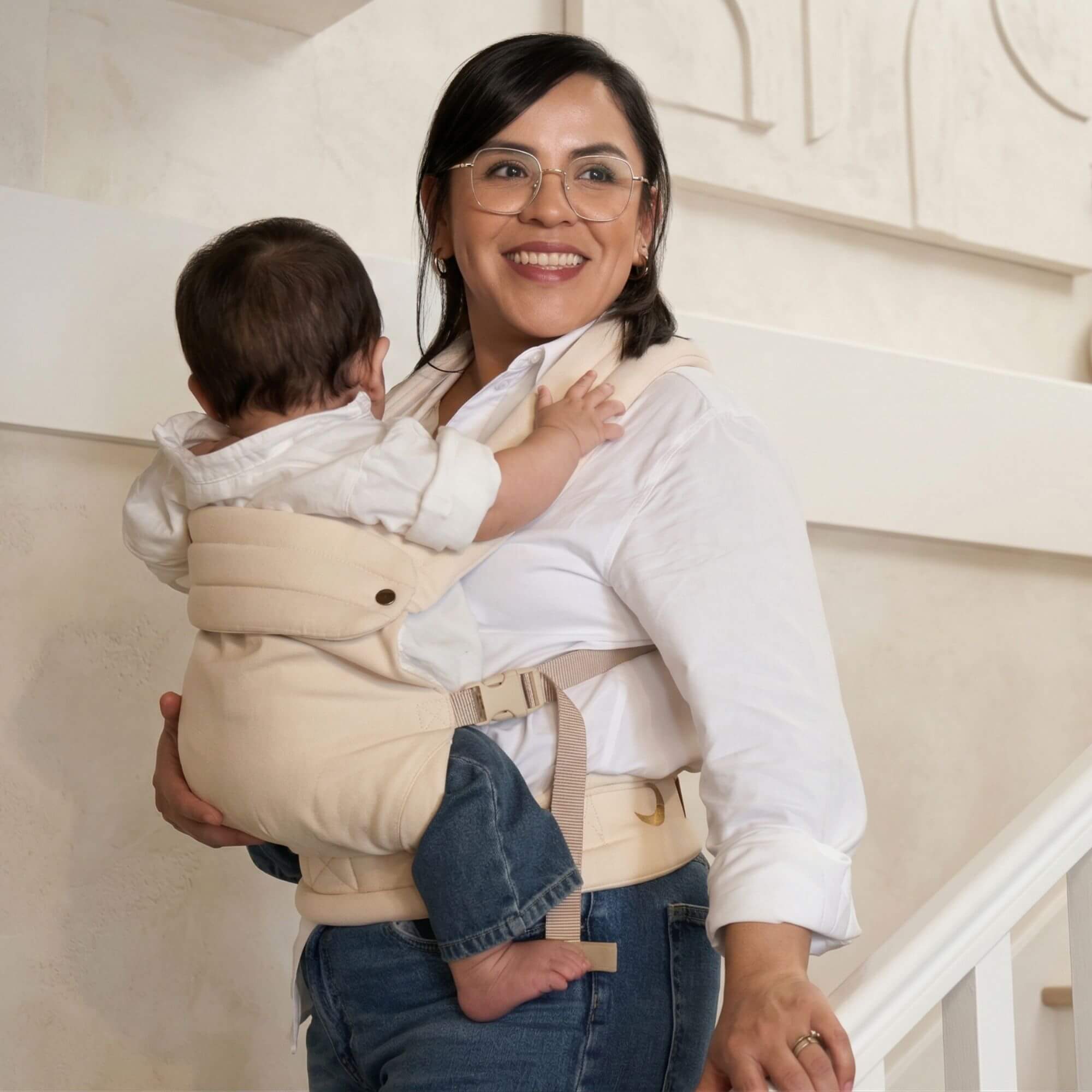 Portabebé Lúa - Beige