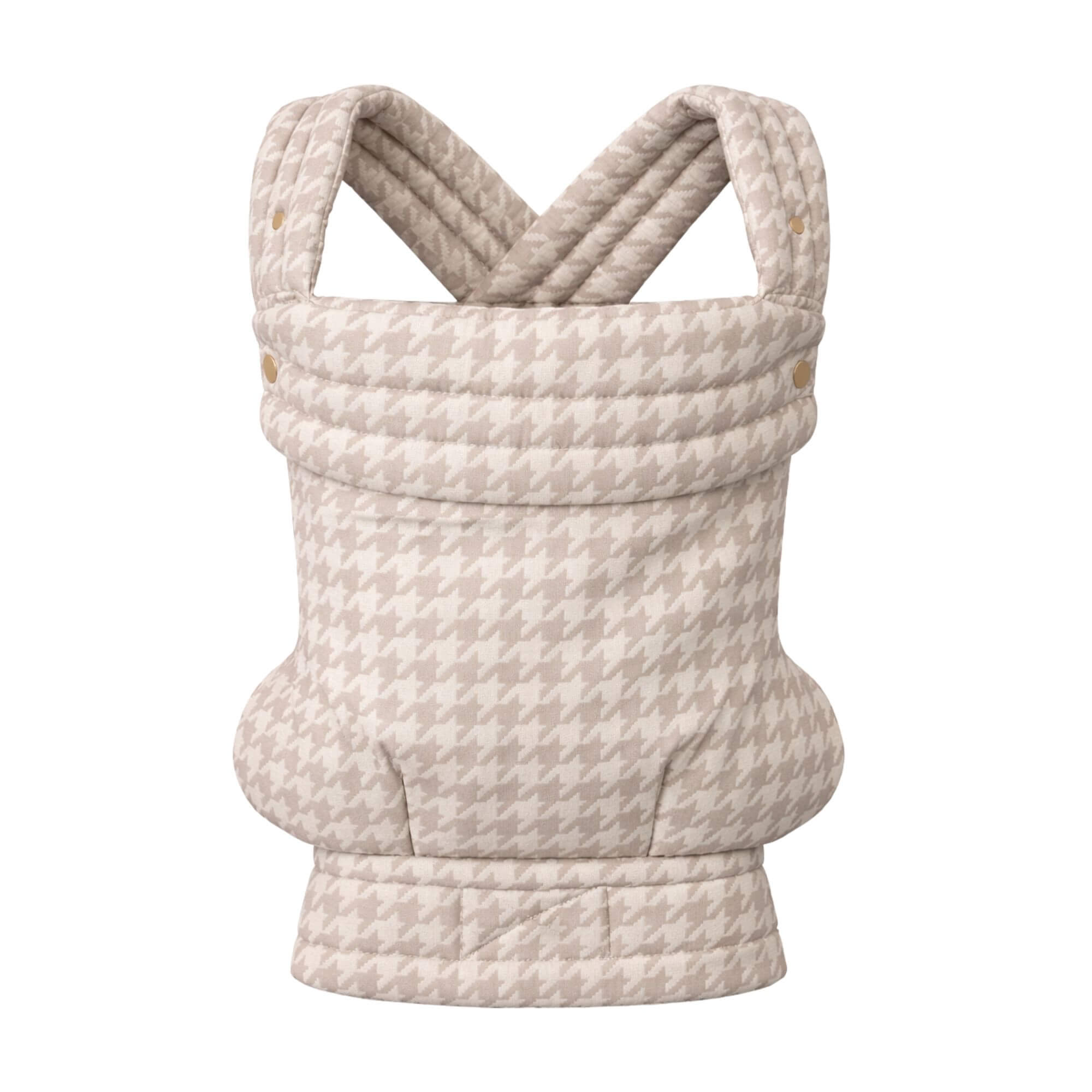 Portabebé Lúa - houndstooth beige